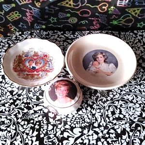 Triple pack of Lady Dianna memorbilia